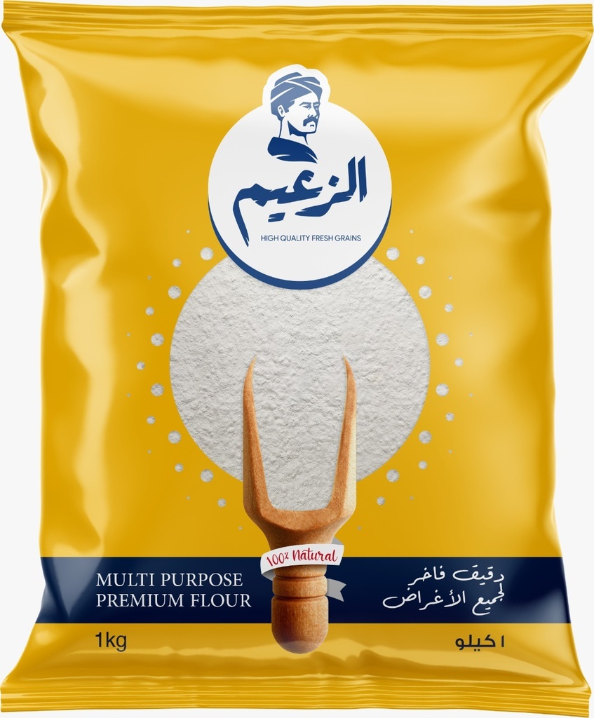 [3070801] دقيق الزعيم 1 كجم * 10 كيس