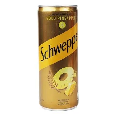 شويبس جولد اناناس جيب 250 مل