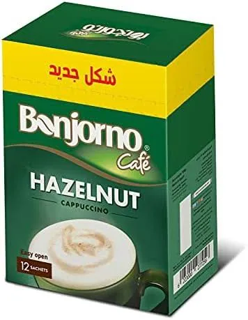 كابتشينو بونجورنو بندق