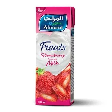 لبن المراعي بالفراولة تريتس 200 مل